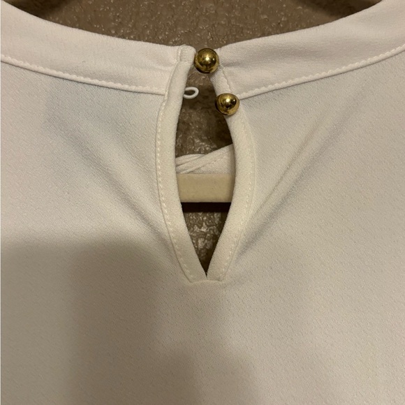 Worthington Keyhole Lace Sleeve Blouse EUC Size Petite XXL - Picture 8 of 8